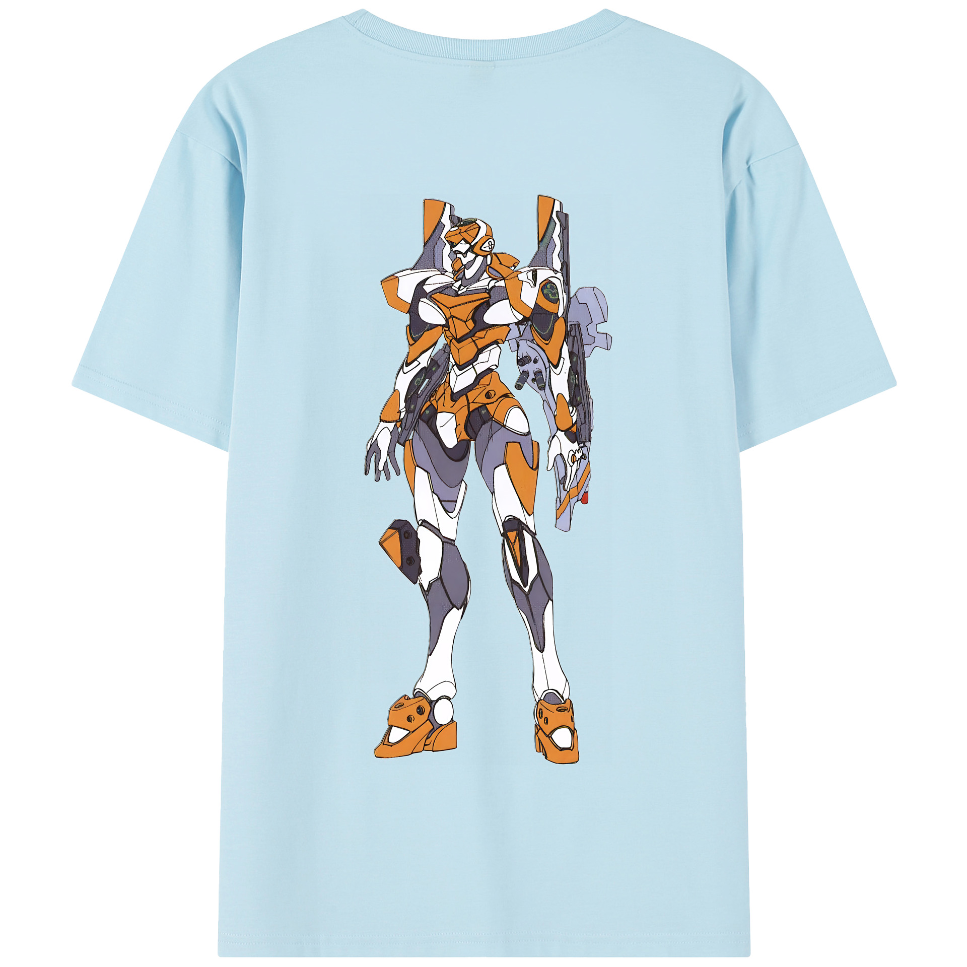 （画像用） EVA 新世紀エヴァンゲリオン 綿100％半袖Tシャツ（背面プリント）
